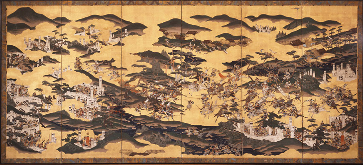 関ケ原合戦図屏風 – 渡辺美術館