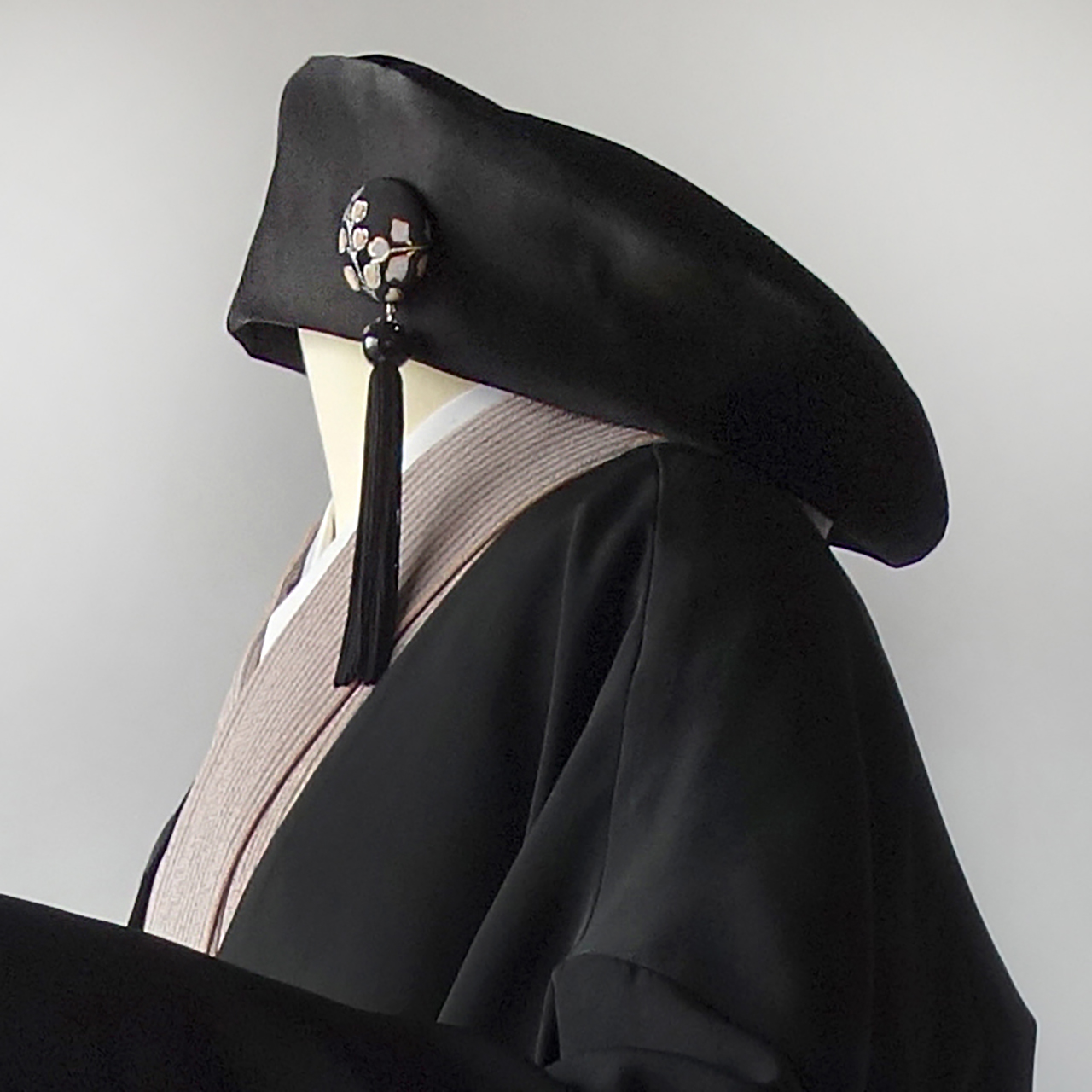 帯地リメイク/ベレータイプの個性派帽子/rikyu（利休）の誕生の話、各