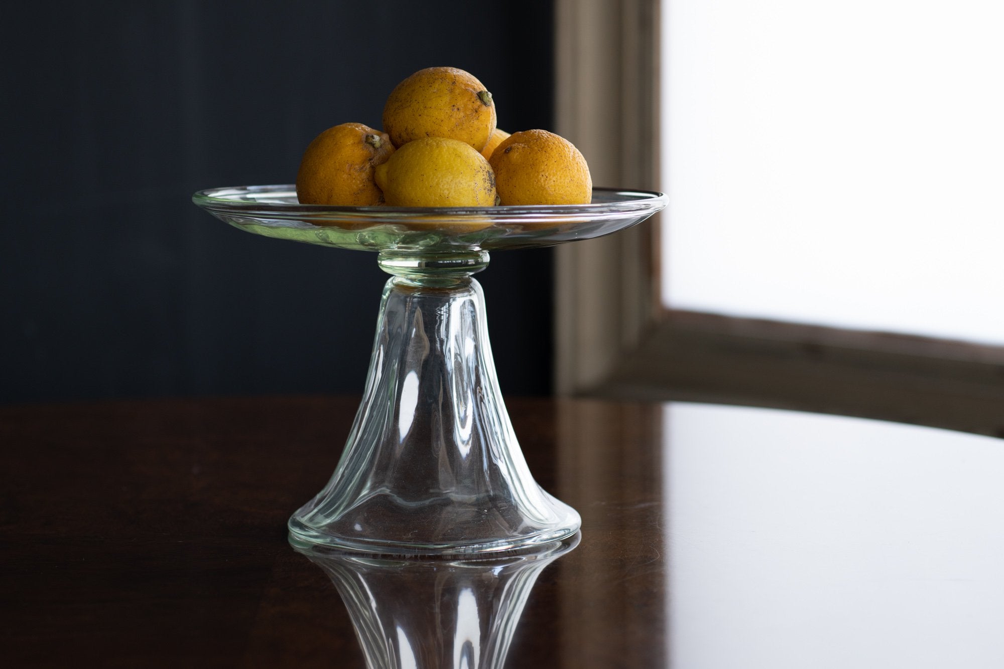 くるみガラス コンポート｜ガラス工房 橙