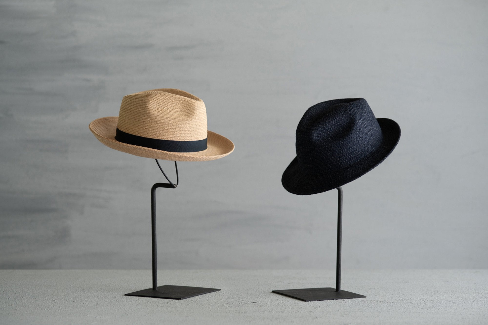 帽子 ラフィアブレードフェドラー7｜石田製帽