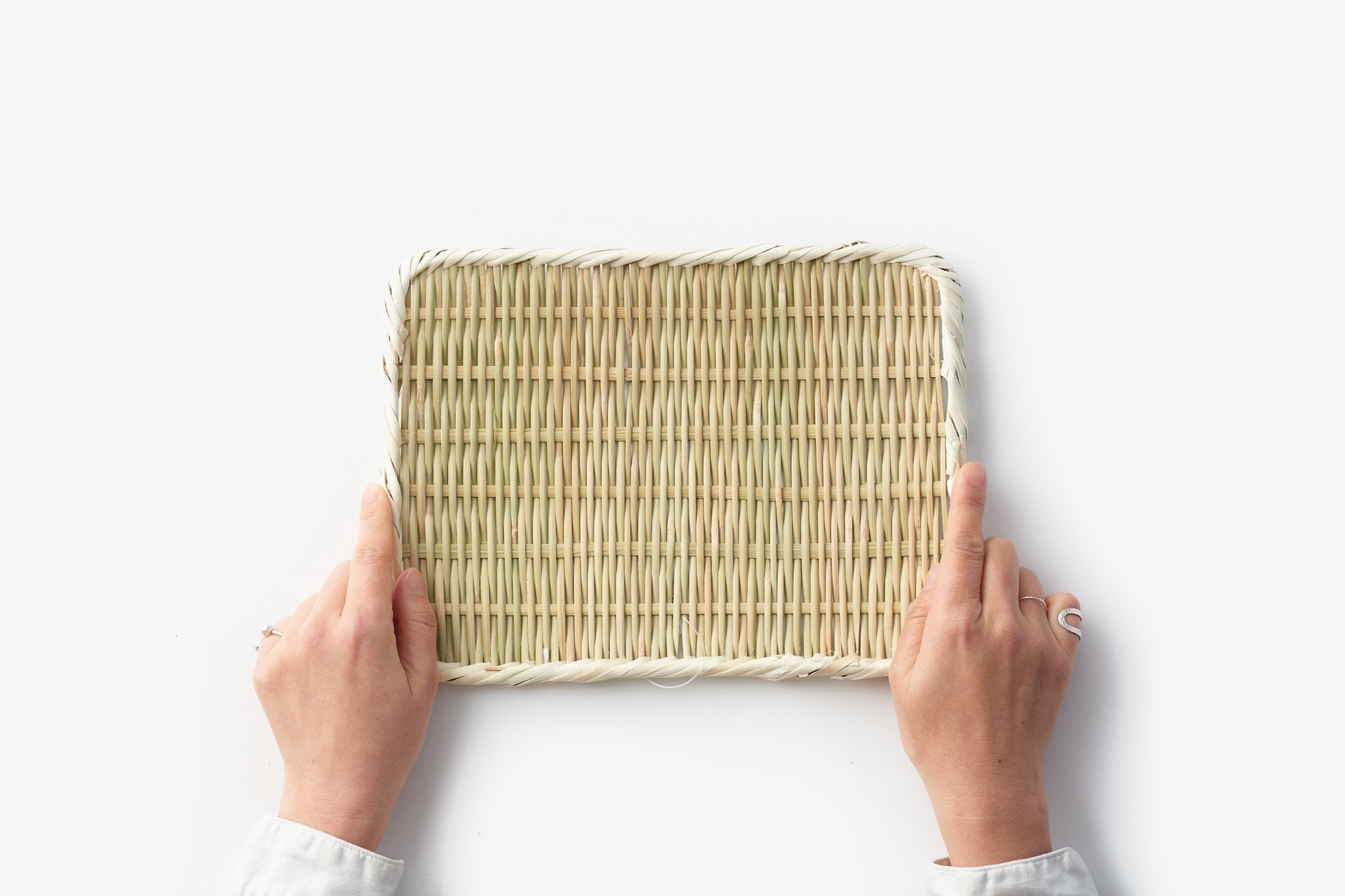 真竹角盆ざる｜松野屋