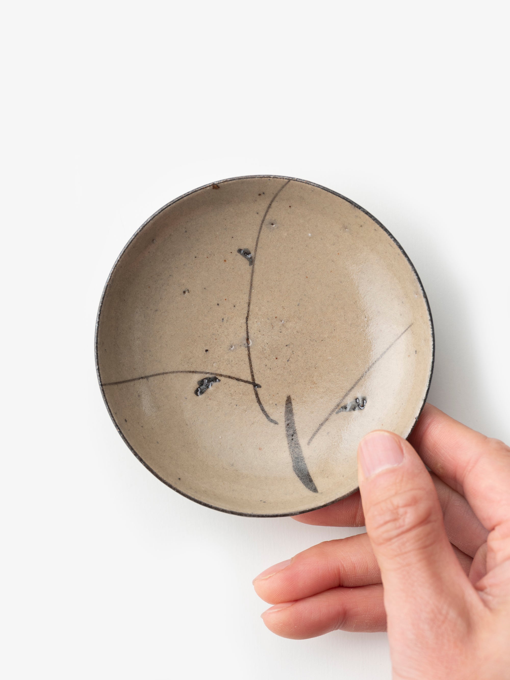 絵唐津小皿｜健太郎窯