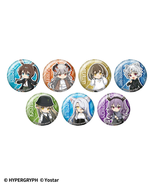 アークナイツ×WEGO ミニキャラトレーディングメタリック缶バッジ（BOX