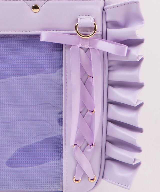 きらめきレースアップフリル痛ショルダー【一部店舗限定】｜WEGO