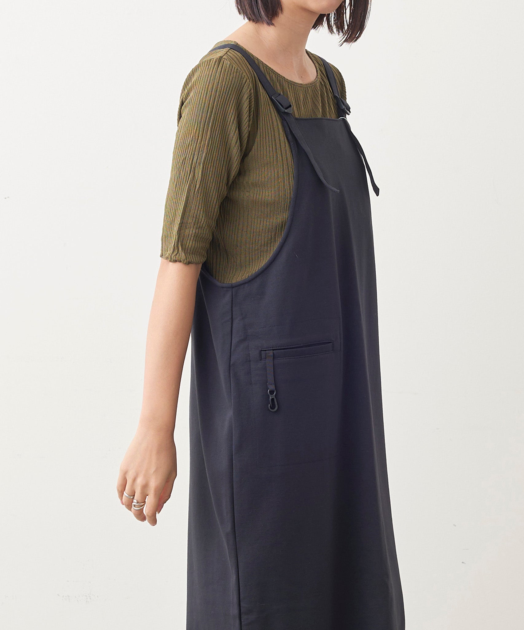 WWO きれいめポンチのエプロンワンピース(レディース・HOMEWEAR+)_