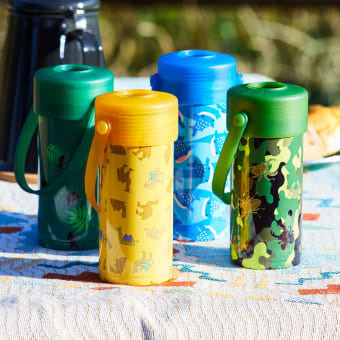 FCD24 500ml専用真空保冷ペットボトルホルダー（イラストバージョン