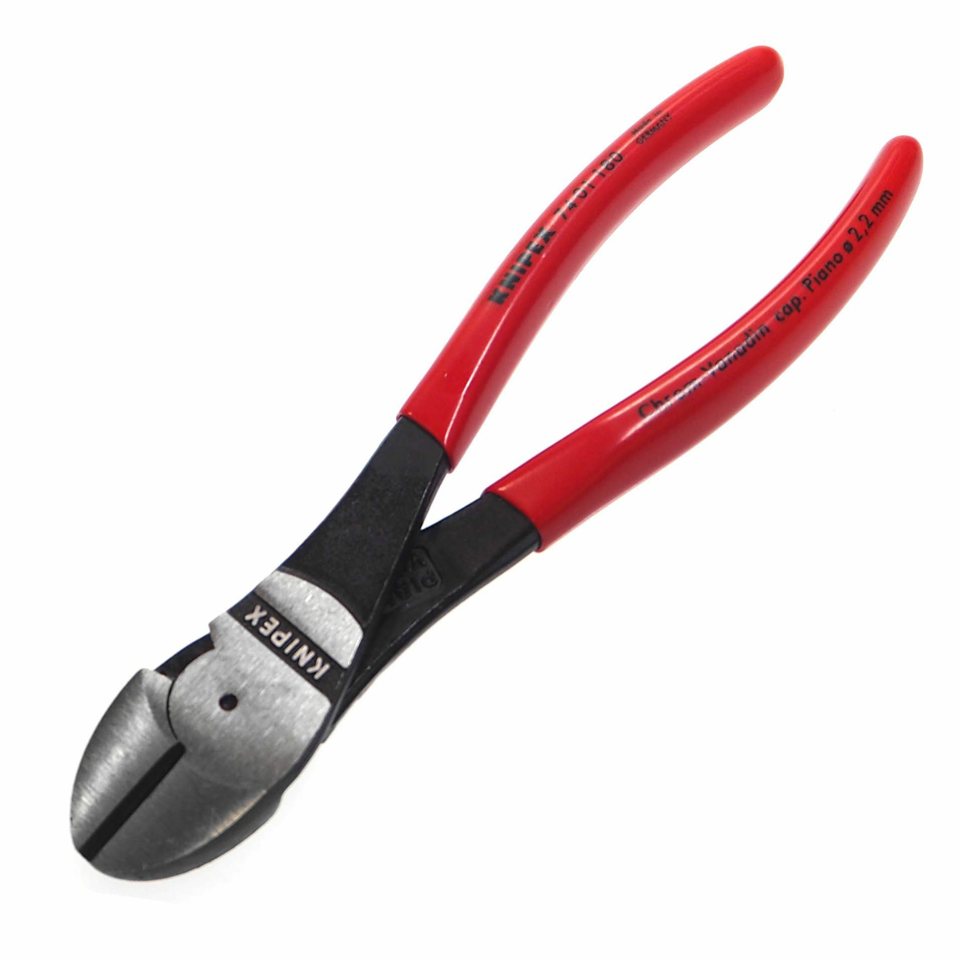 クニペックス KNIPEX 強力型斜ニッパー ピアノ線 180mm | WIT