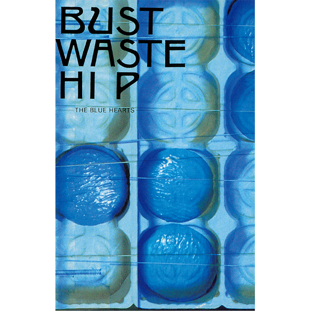 THE BLUE HEARTS「Bust Waste Hip【カセット＆ジャケットTシャツ（白