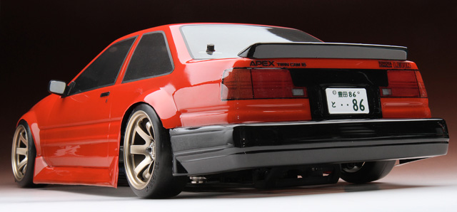 トヨタAE86 レビン2ドアボディ（195mm/198mm）後期デカール仕様 WRAP