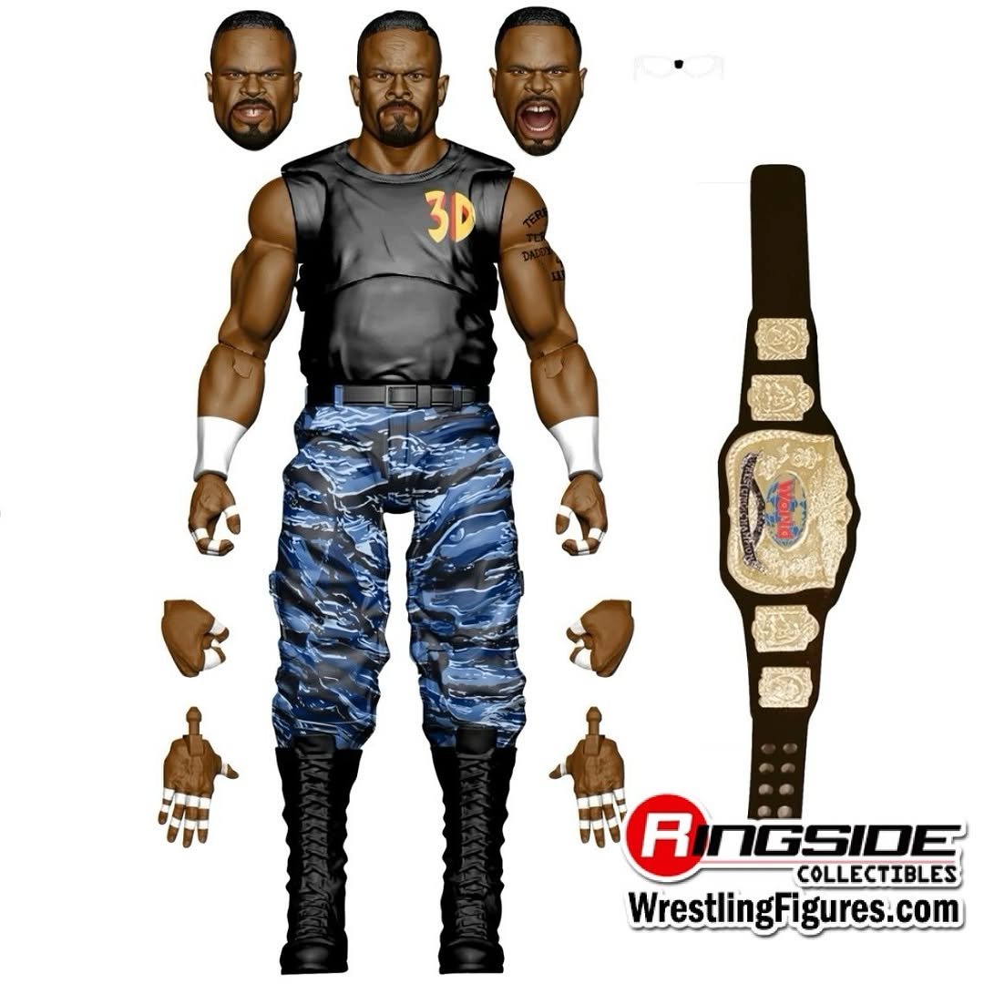 2025 WWE Mattel Ultimate Edition Tag Team Dudleys: Bubba Ray & D