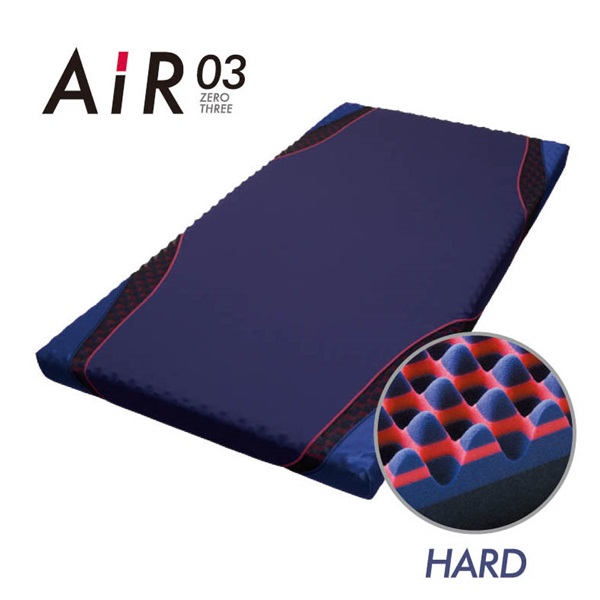 西川」〈Air〉「エアー03」マットレス/HARD【カラー：ダークブルー