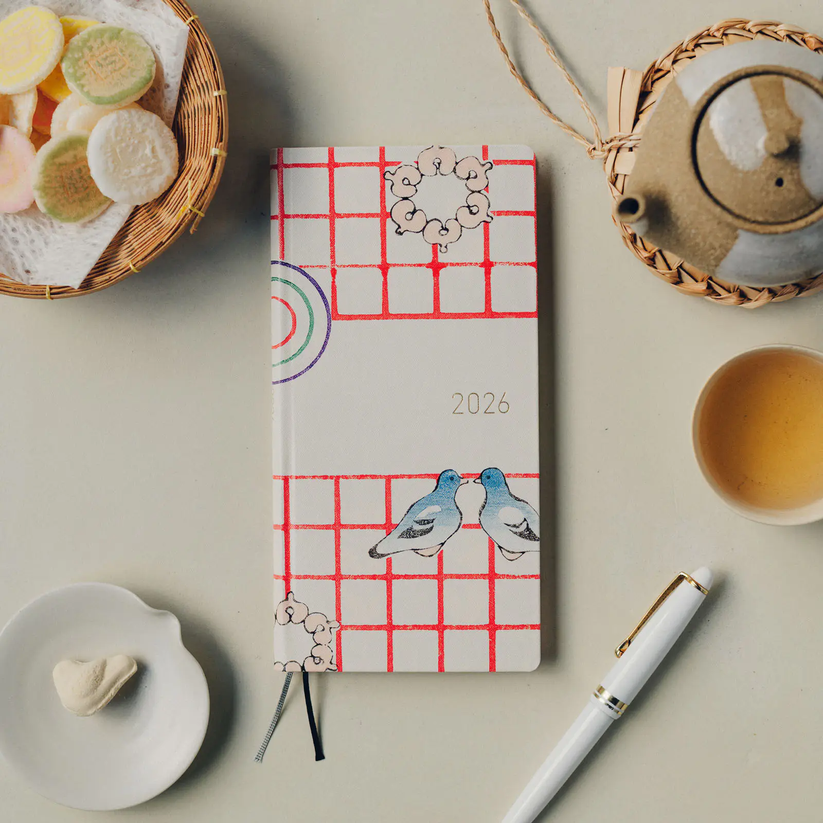 芸艸堂 / 美術海（あおい鳩） ［weeks/週間レフト/日本語版/4月/月曜