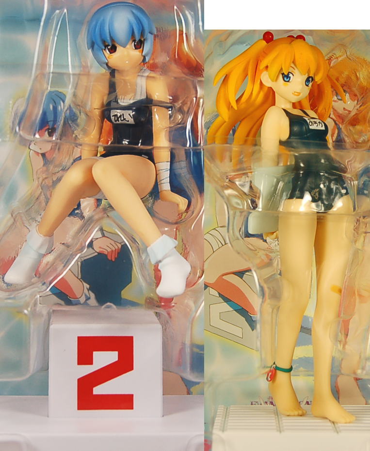 新世紀エヴァンゲリオン EX スクール水着フィギュア feat