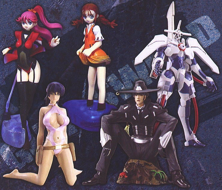 ガンソード トレーディングフィギュア BOX版 10個セット(フィギュア