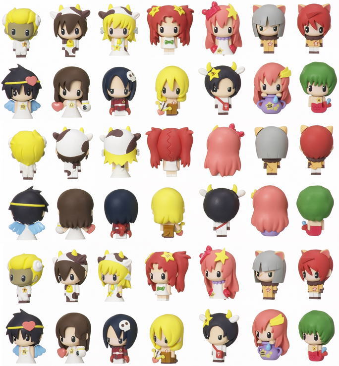 ガンダムSEED& SEED DESTINY 12星座占い キャラフォーチュン 24個