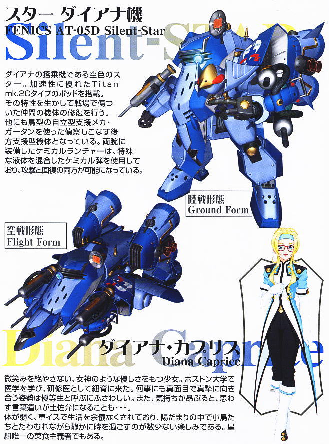 FENICS AT-05D Silent-Star(サイレントスター) スター ダイアナ機