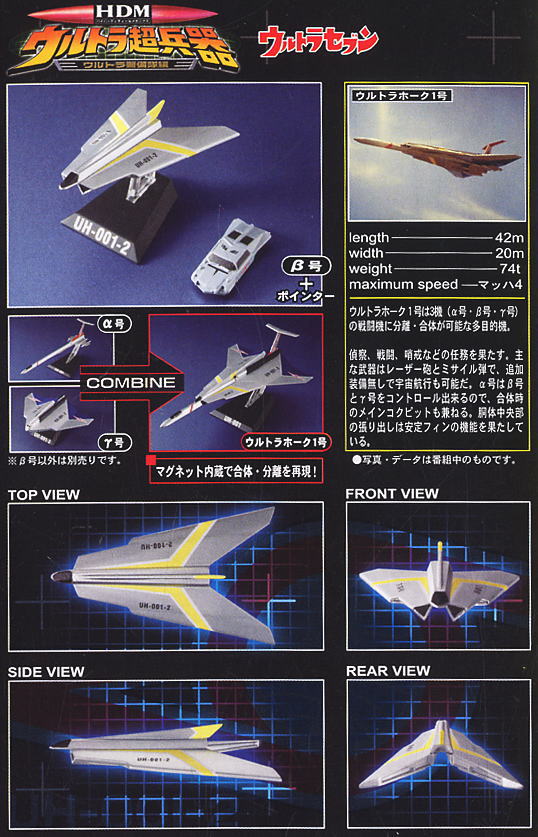 ハイパーディティールメカニクス ウルトラ超兵器 ウルトラ警備隊編 10