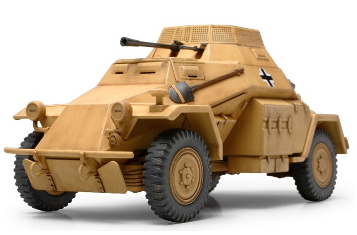 ドイツ4輪装甲偵察車 Sd.Kfz.222 (プラモデル) - ホビーサーチ