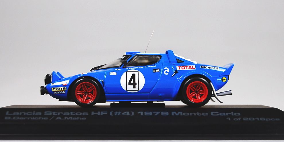 ランチア ストラトス HF #4 1979 モンテカルロ優勝 シャルドネ