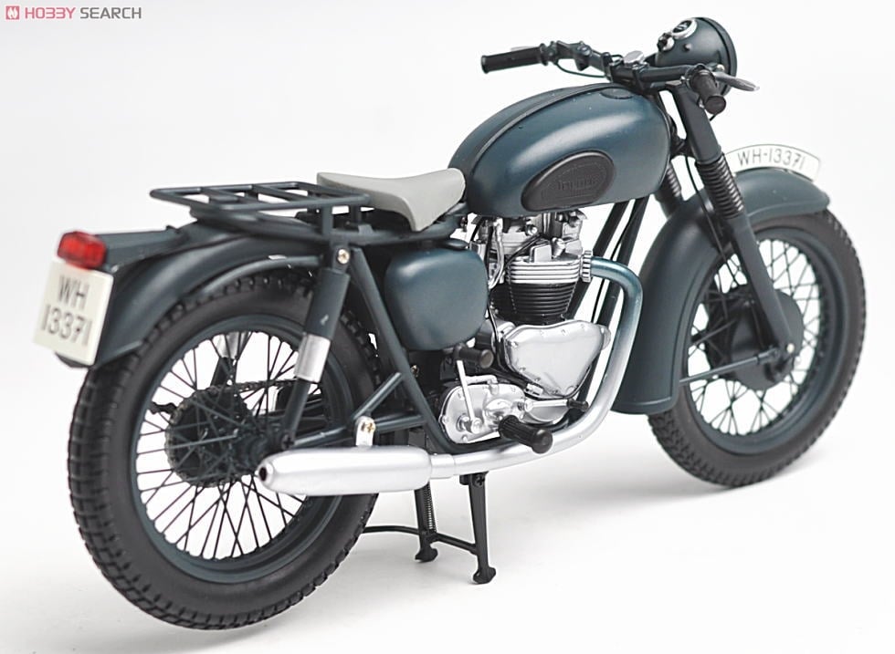 トライアンフ TR6 `大脱走` スティーブ マックイーン (ミニカー