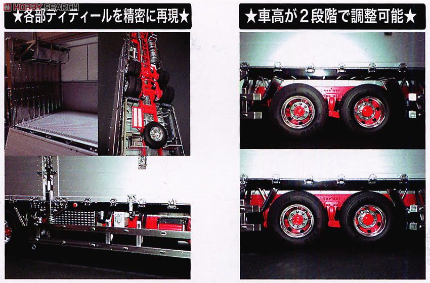 神道丸 (大型ウイング10t) (プラモデル) - ホビーサーチ カーモデル