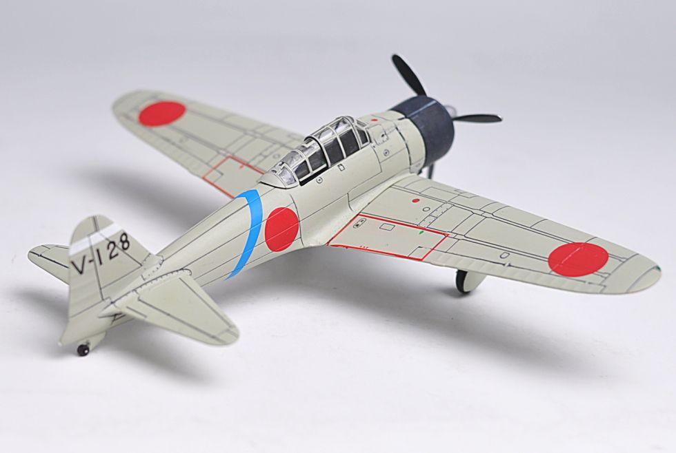 零式艦上戦闘機21型 台南航空隊 「坂井三郎」 ラバウル1942 (完成品