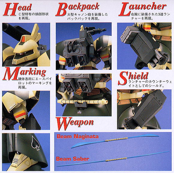 MS-14B/C ゲルググキャノン (ジョニー・ライデン少佐機) (MG