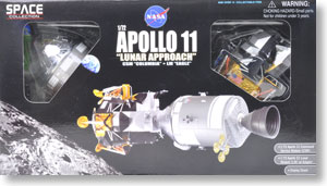 NASA アポロ11号 CSM(司令船/機械船) & 月着陸船 (完成品宇宙関連