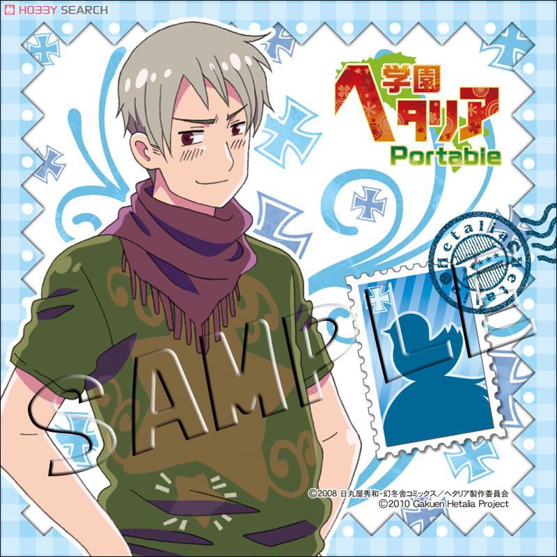 学園ヘタリア マイクロファイバータオル プロセインVer. (キャラクター