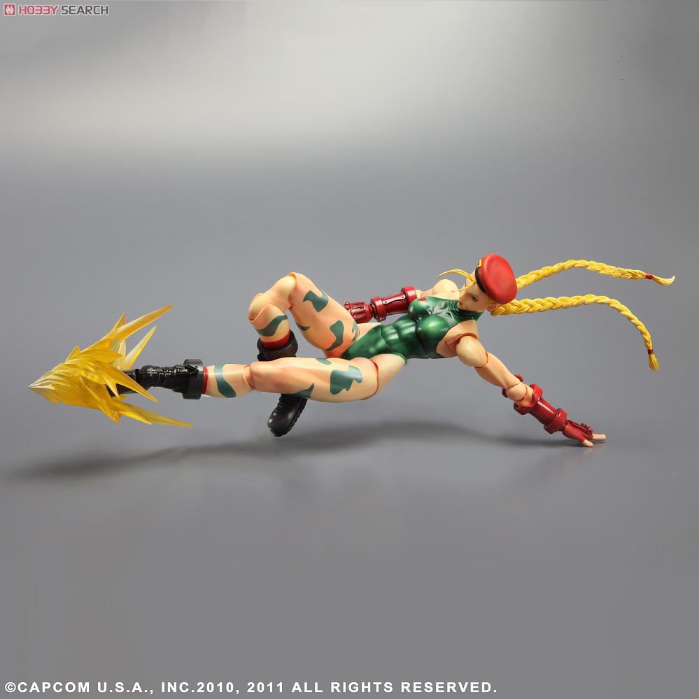 プレイアーツ改 ストリートファイター キャミィ 開封品 台座なし
