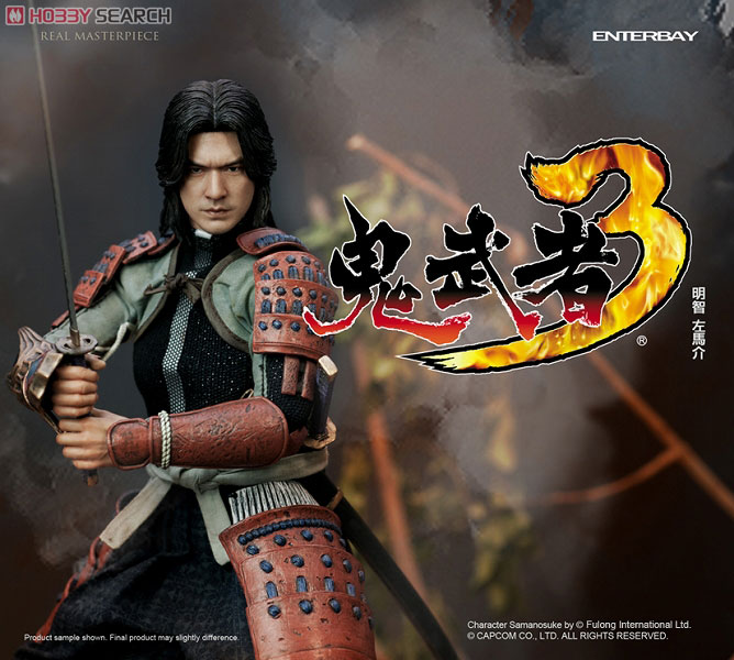 リアルマスターピース コレクティブル フィギュア/ 鬼武者3 明智左馬介