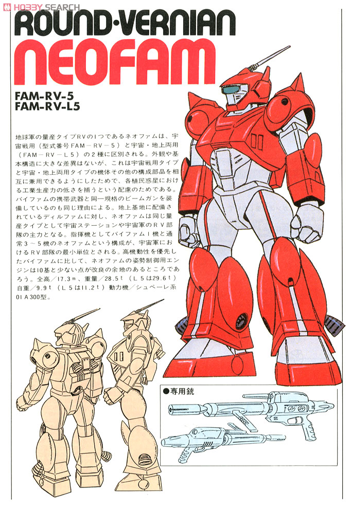 ネオファム (1/144) (プラモデル) - ホビーサーチ ガンプラ他