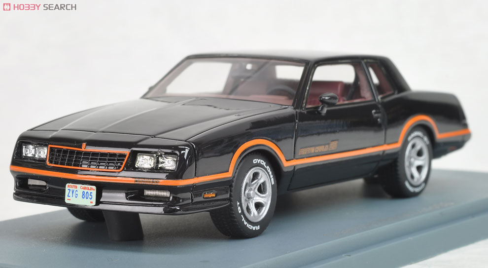 シボレー モンテカルロ SS 1986 (ブラック) (ミニカー) - ホビーサーチ