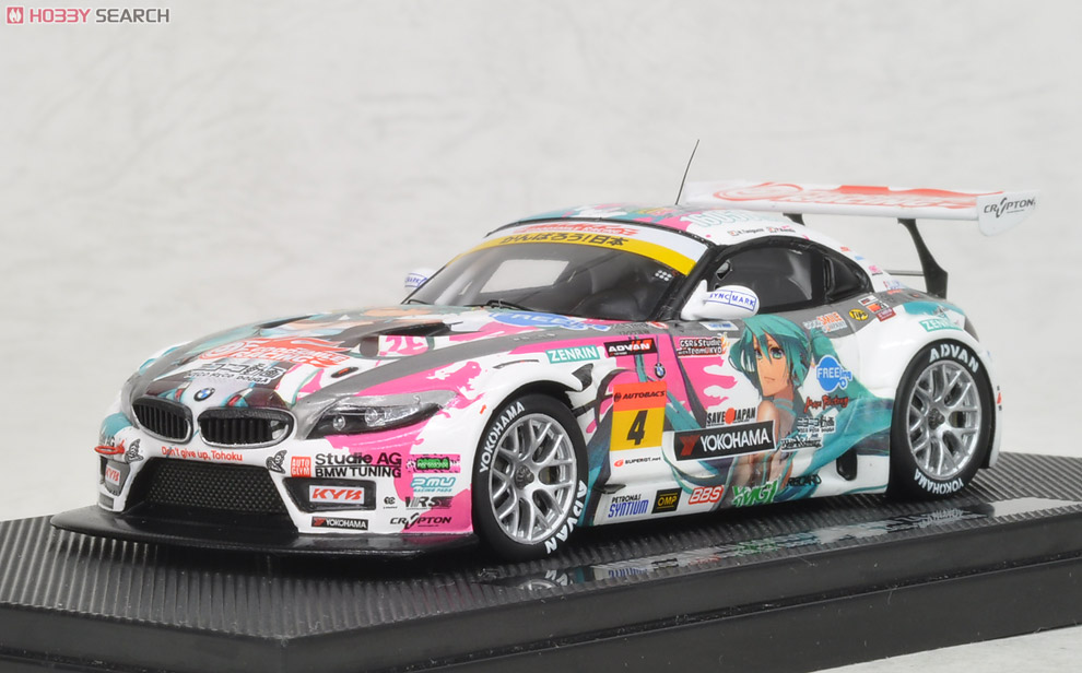 初音ミク GOODSMILE BMW Z4 2011 シリーズ優勝 Ver. (ミニカー