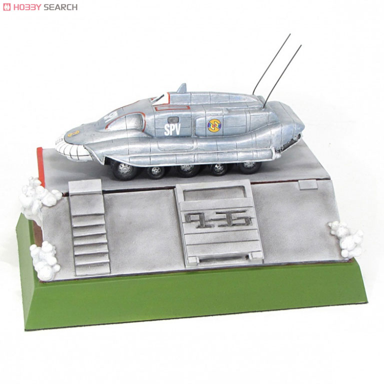 キャプテン・スカーレット S.P.V. (追跡戦闘車) ジオラマ 限定版