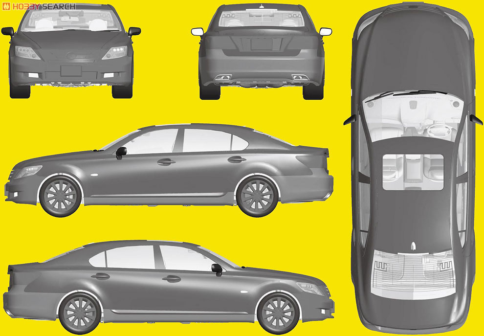 トヨタ レクサス LS600hL 2010年モデル (プラモデル) - ホビーサーチ