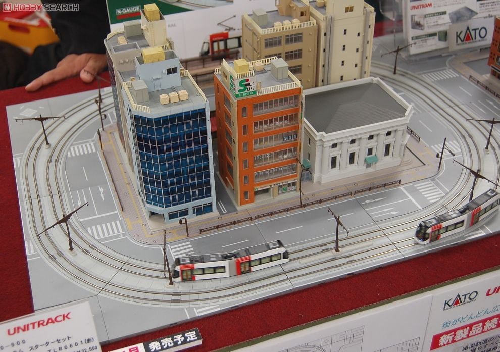 ユニトラム スターターセット 富山ライトレール TLR0600形 (TLR0601(赤