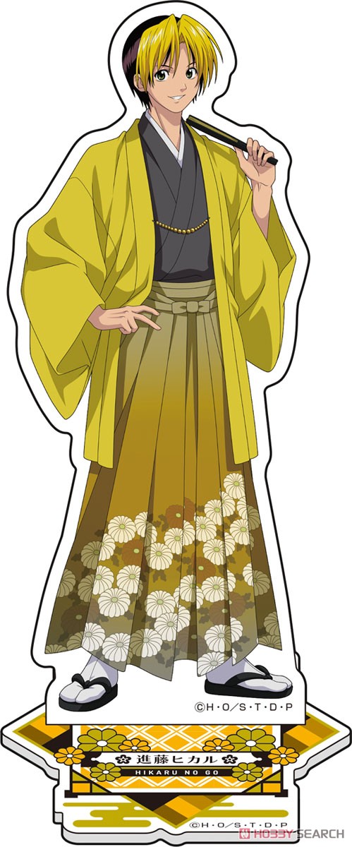 TVアニメ「ヒカルの碁」 描き下ろしBIGアクリルスタンド 【花札ver