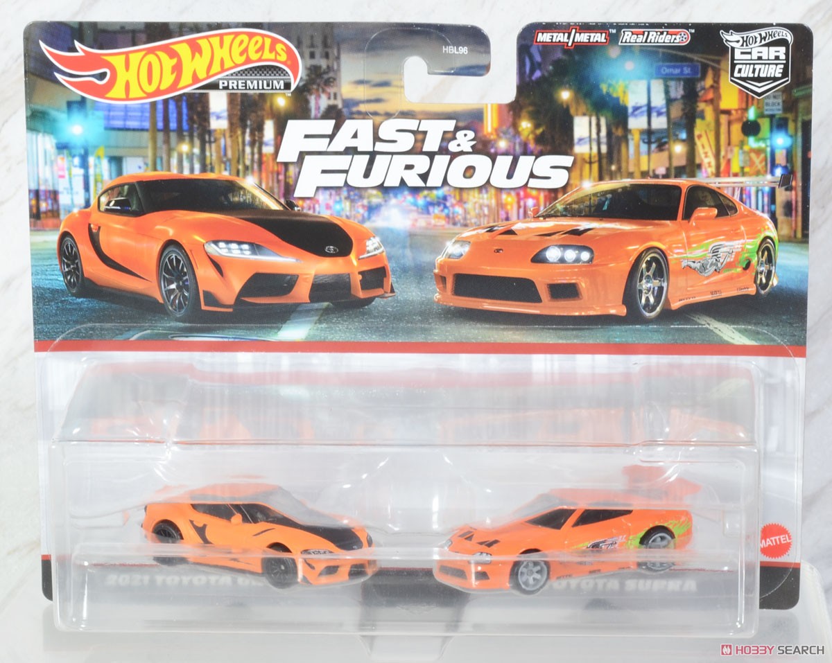 ホットウィール プレミアム 2パック ワイルド・スピード - 2021 トヨタ