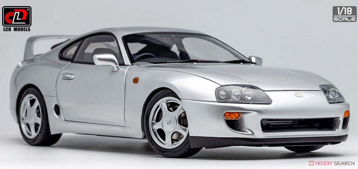 Toyota Supra A80 シルバー (ミニカー) - ホビーサーチ ミニカー