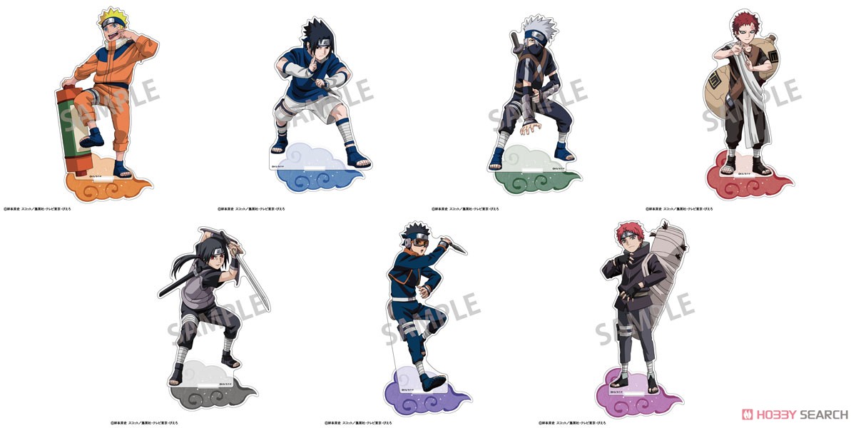 NARUTO -ナルト- 疾風伝 アクリルスタンド2 我愛羅 少年期