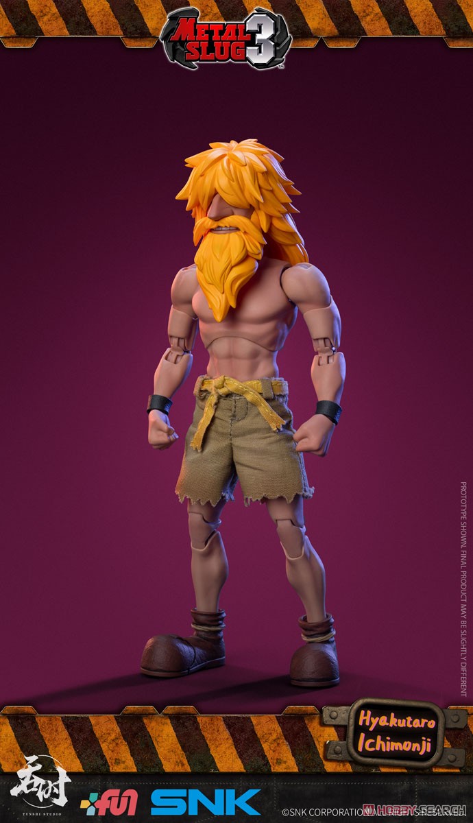 ☆特価品 メタルスラッグ3 1/12スケール アクションフィギュア 一文字