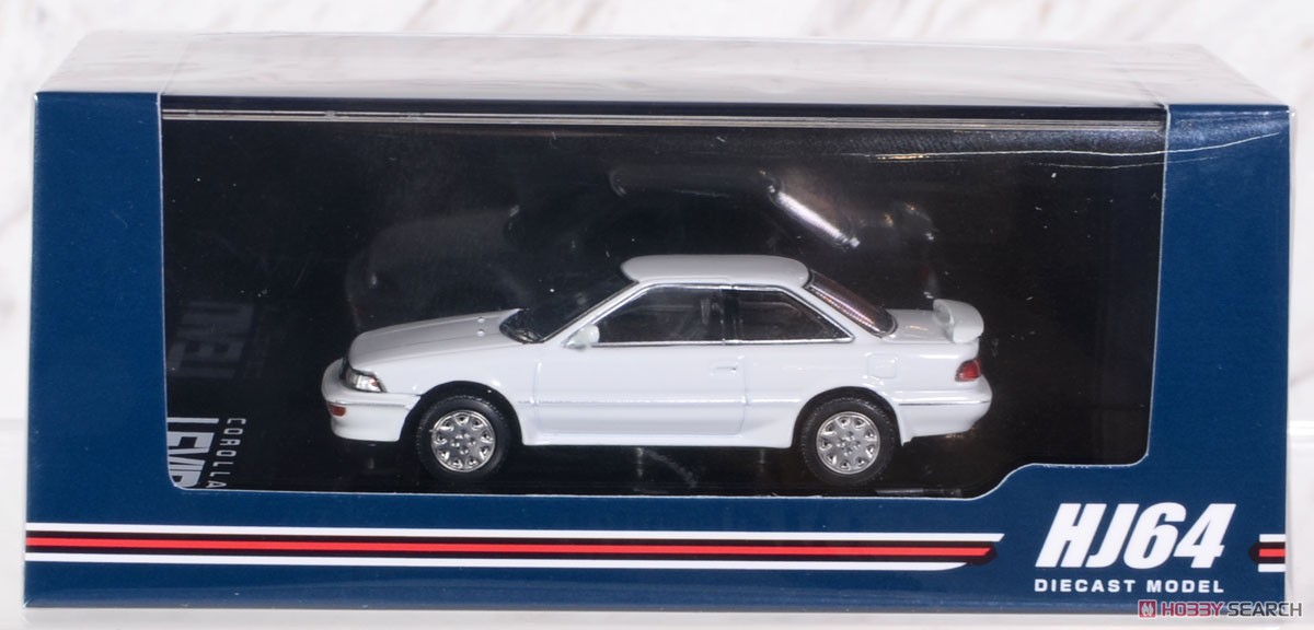 トヨタ カローラ レビン GT APEX AE92 スーパーホワイトII (ミニカー