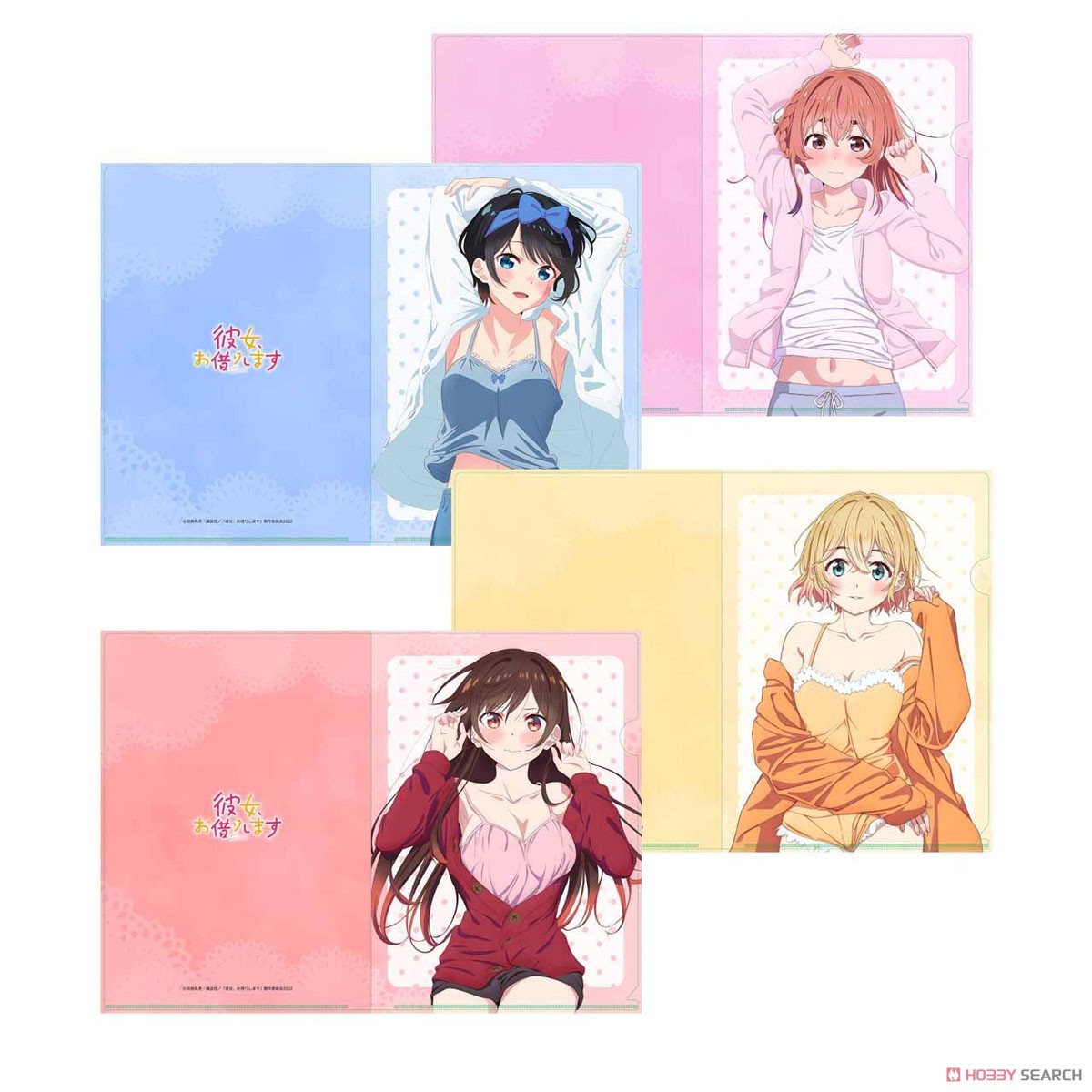 彼女、お借りします 第3期 描き下ろしクリアファイル 水着Ver. 桜沢墨