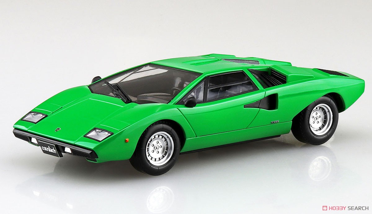 ランボルギーニ カウンタック LP400(グリーン) (プラモデル) - ホビー