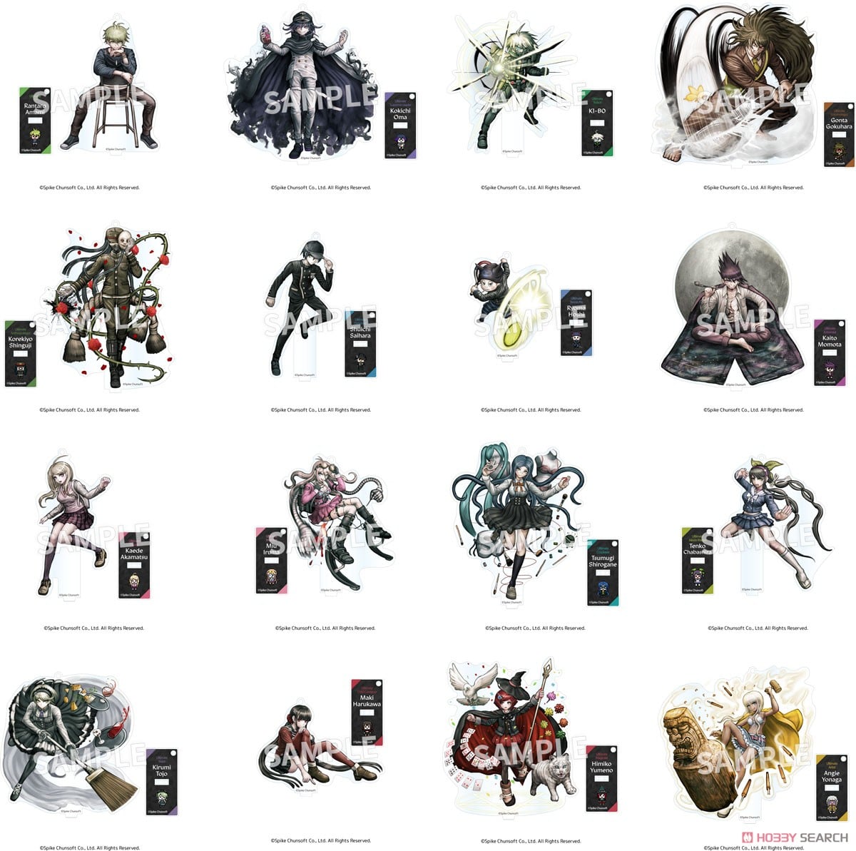 ニューダンガンロンパV3 みんなのコロシアイ新学期 アクリルフィギュア