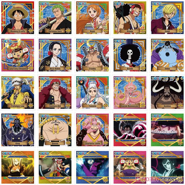ワンピース シールコレクション ワノ国編 (20個セット) (キャラクター
