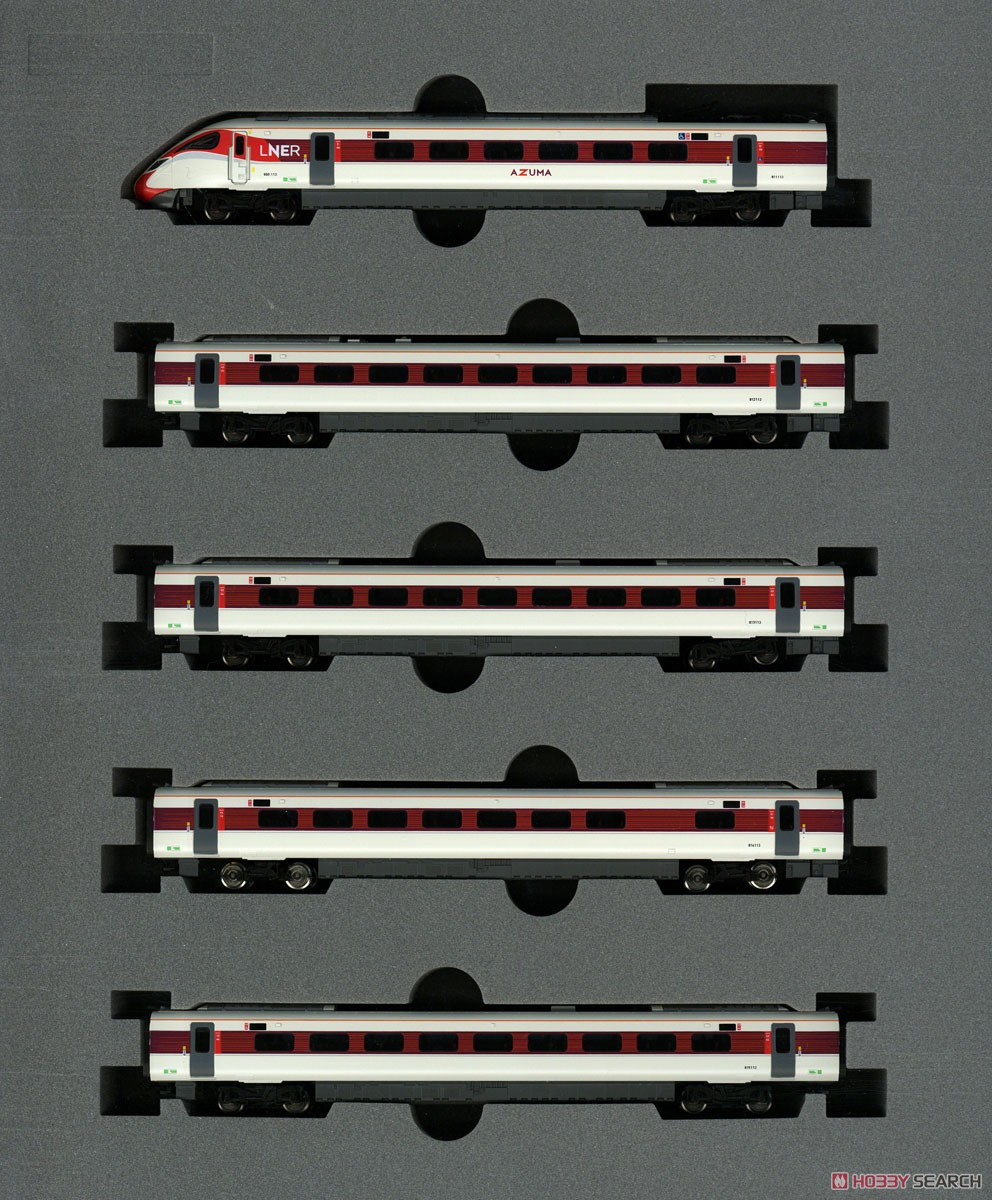 Hitachi Class 800/1 LNER `AZUMA` 9 Car Set (英国鉄道 日立 クラス