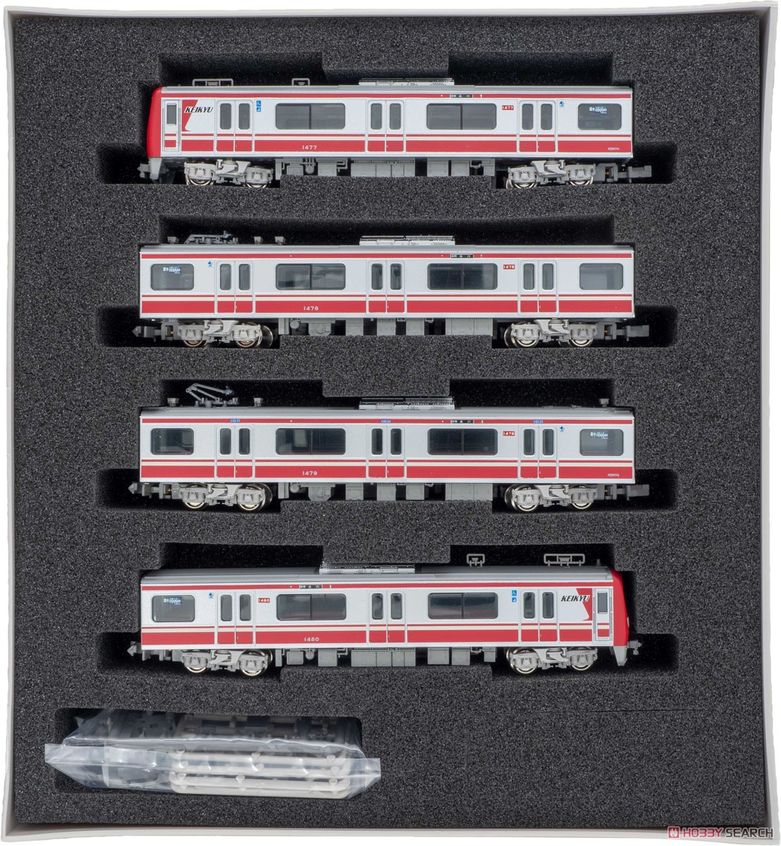 京急新1000形 (ステンレス車・車番選択式) 増結4両編成セット (動力