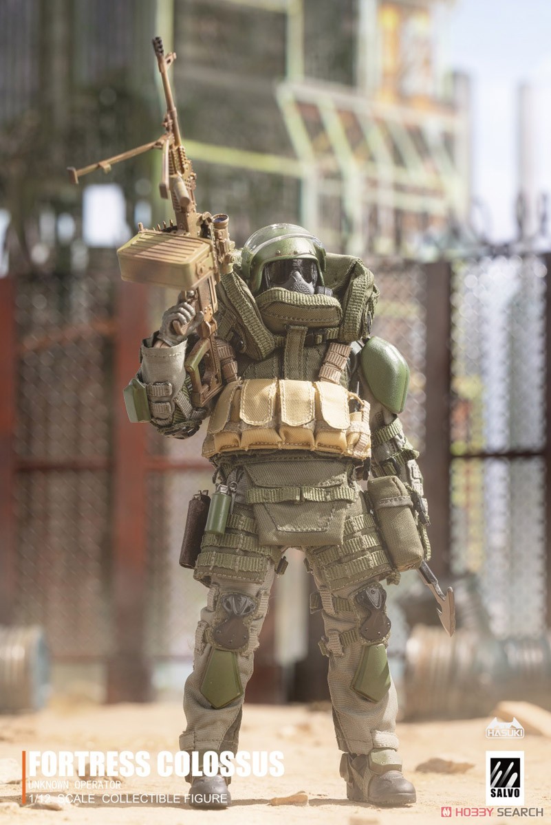 SALVOシリーズ BLACK OPS SA02 フォートレス・コロッサス (フィギュア